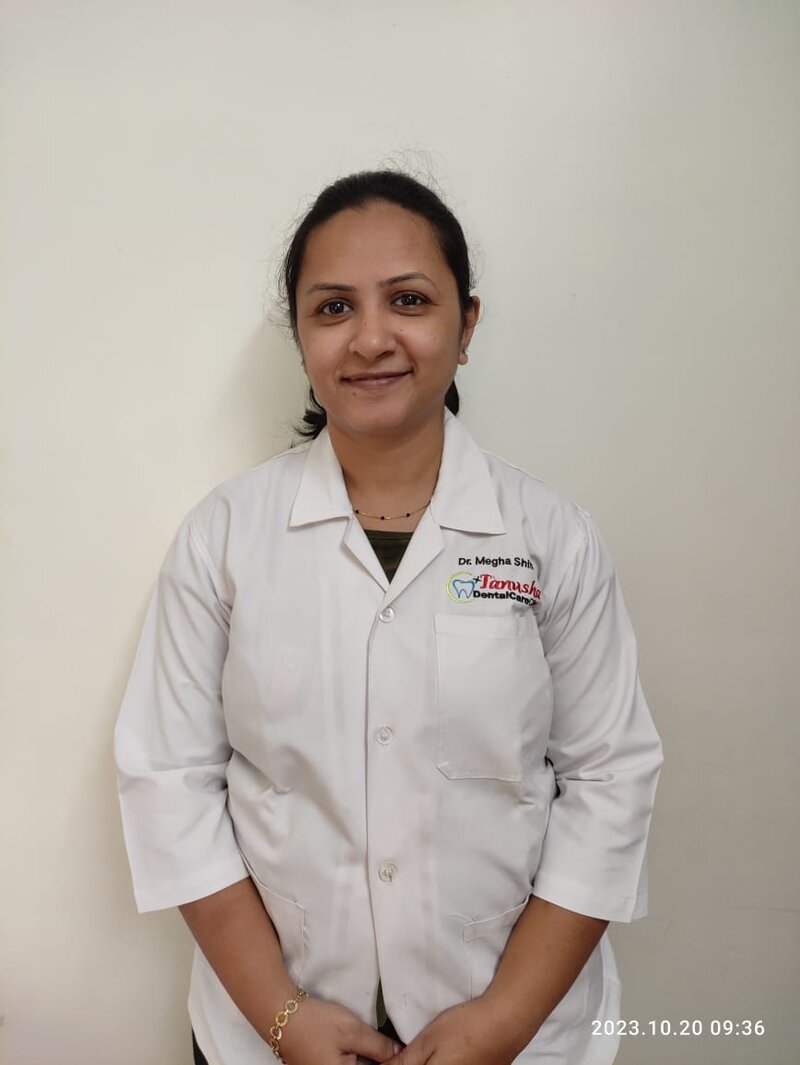 Dr. Megha Shinde, Dental Surgeon at Tanusha Dental Care Clinic