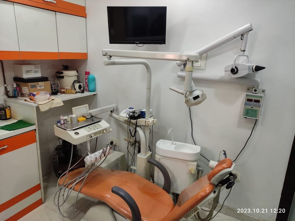 Dental chair at Tanusha Dental Care Clinic